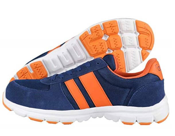 DDTX Lightweight Steel Toe Safety Shoes for Men Lightorange